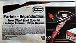 Parker Repro close-out ad, a SSS flyer